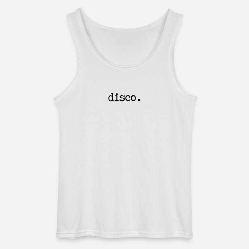 disco. - Gildan Männer Tank Top - Weiß