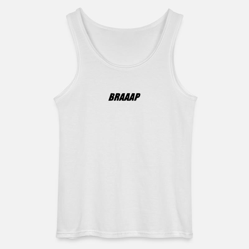 BRAAAP - Gildan Men’s Tank Top - white