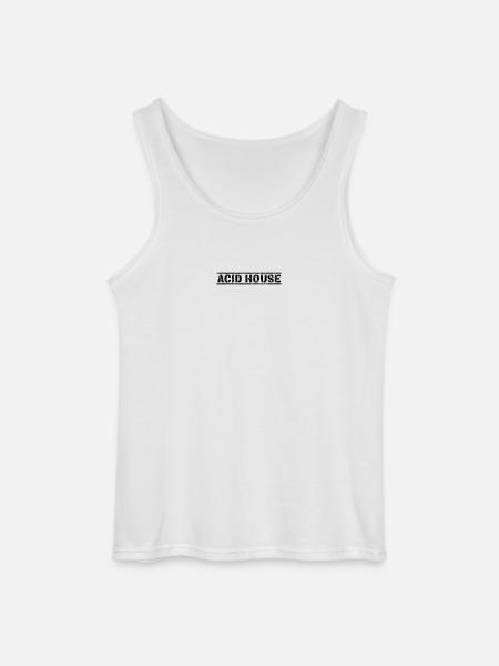 Acid House - Gildan Men’s Tank Top - white