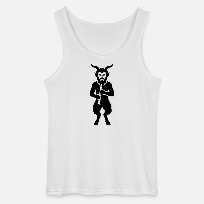 satyr - Gildan Men’s Tank Top - white