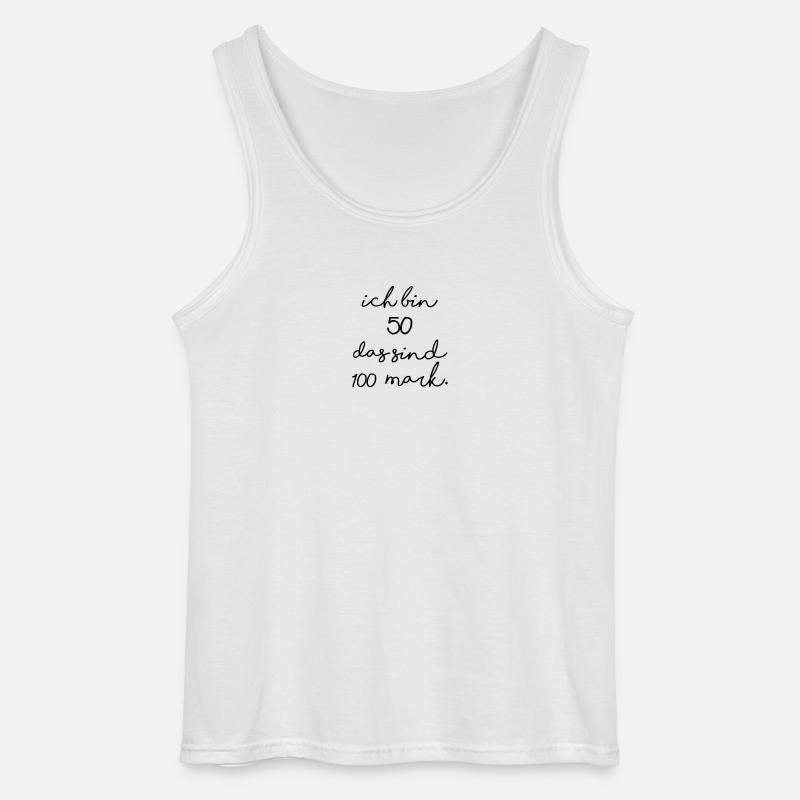 50 - Gildan Männer Tank Top - Weiß