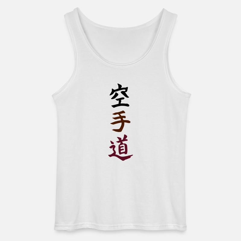 Karatedo - Gildan Männer Tank Top - Weiß
