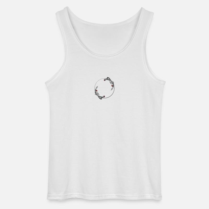 Rahmen - Gildan Männer Tank Top - Weiß