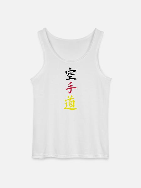 karate germany - Gildan Männer Tank Top - Weiß