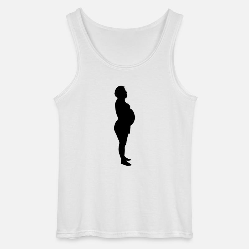 Dick - Gildan Männer Tank Top - Weiß