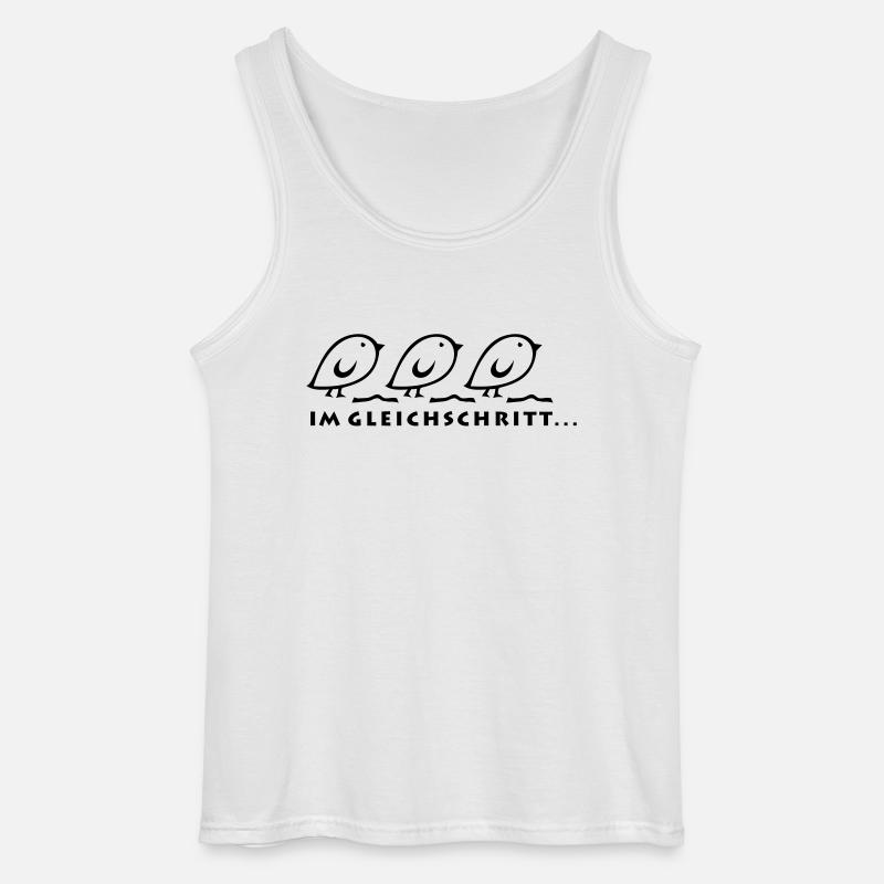 Tweetlercools - IN THE SAME STEP - Gildan Men’s Tank Top - white