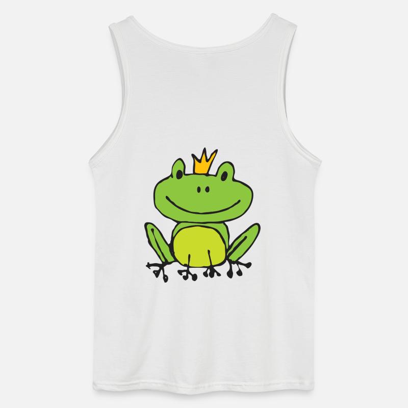 Frosch oder Prinz? - Gildan Männer Tank Top - Weiß