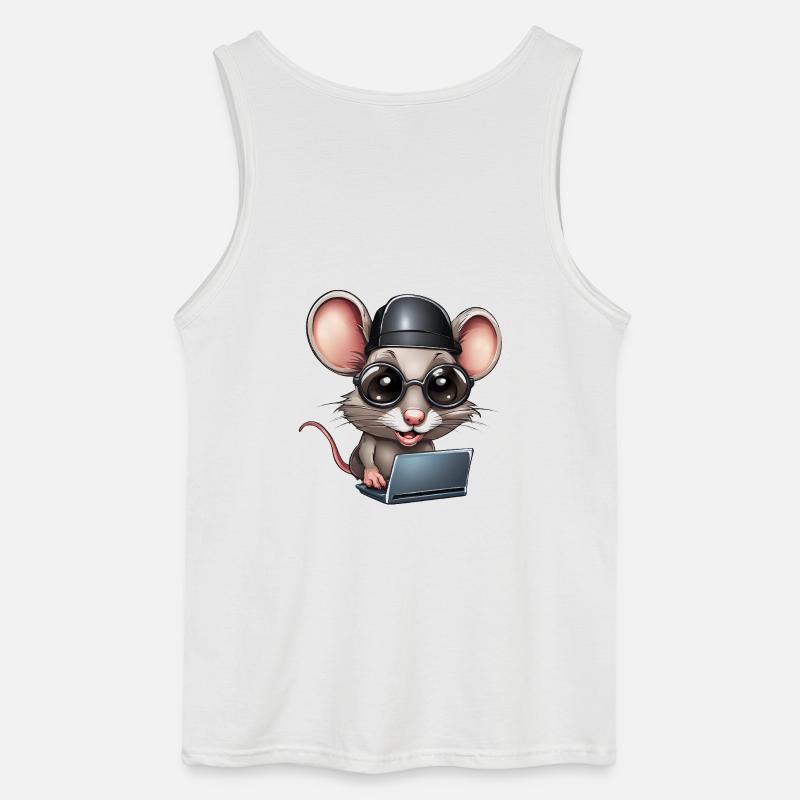 Computer, Informatikfreak, Informatiker - Gildan Männer Tank Top - Weiß
