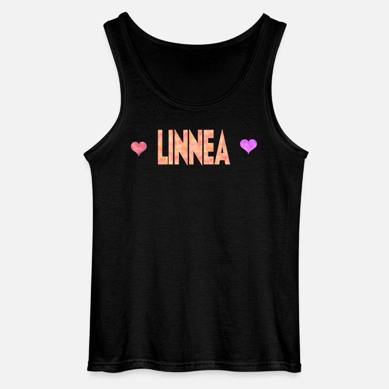 Linnea - Gildan Männer Tank Top - Schwarz
