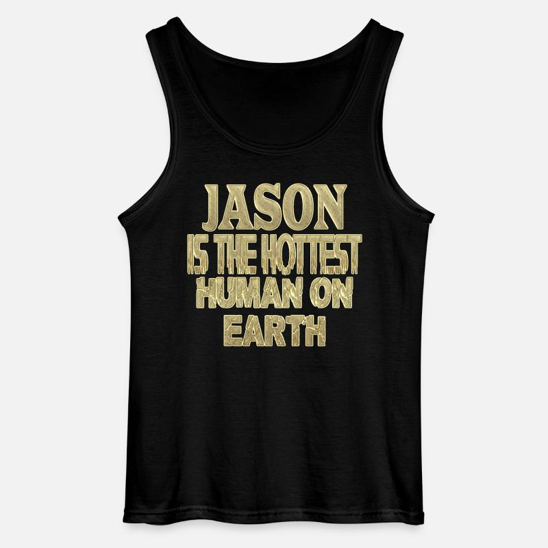 Jason - Gildan Männer Tank Top - Schwarz