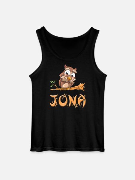 Owl Jonah - Gildan Men’s Tank Top - black