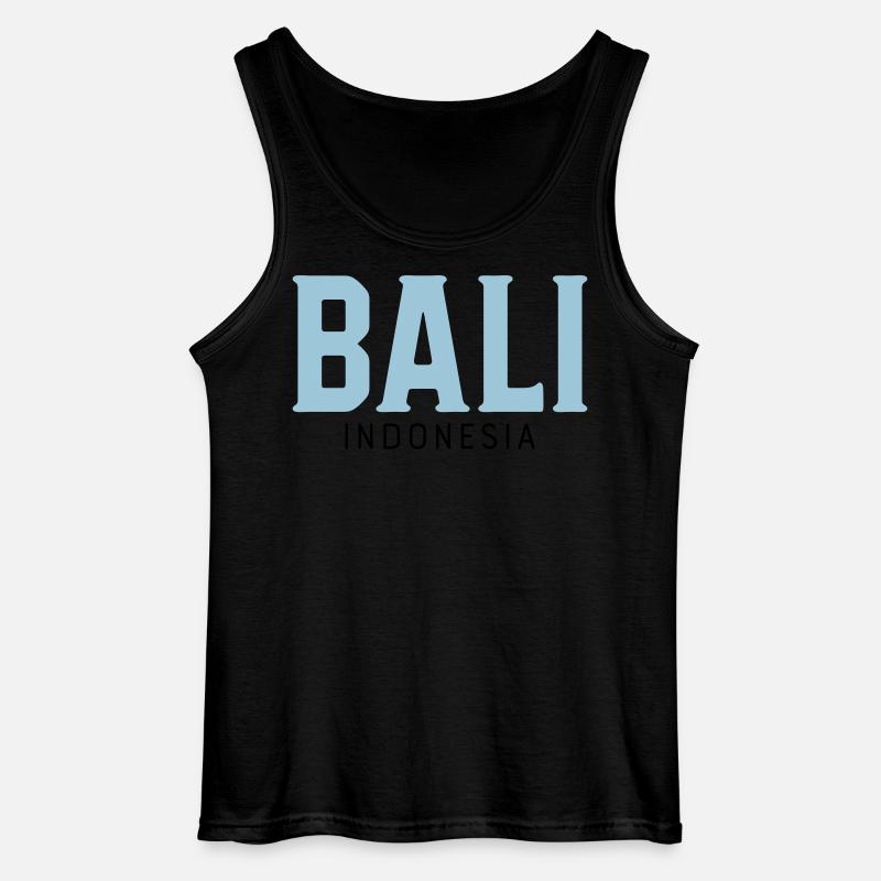 Bali - Gildan Männer Tank Top - Schwarz