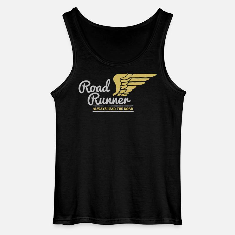Biker Bild - Gildan Männer Tank Top - Schwarz