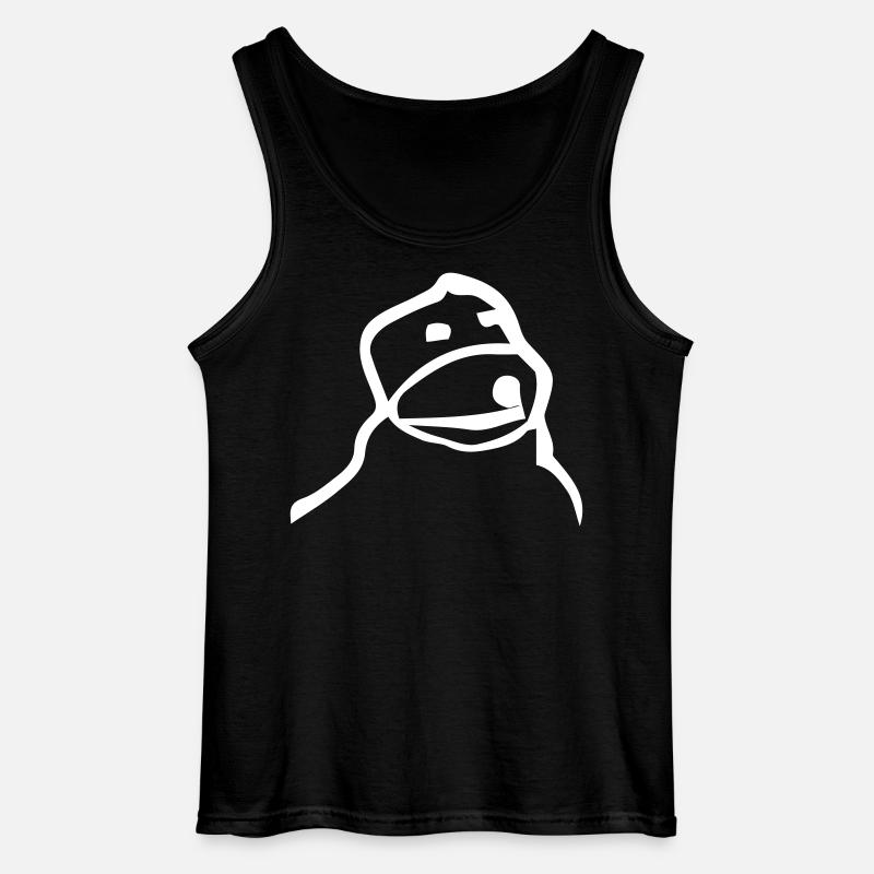 Flat Eric - Gildan Männer Tank Top - Schwarz