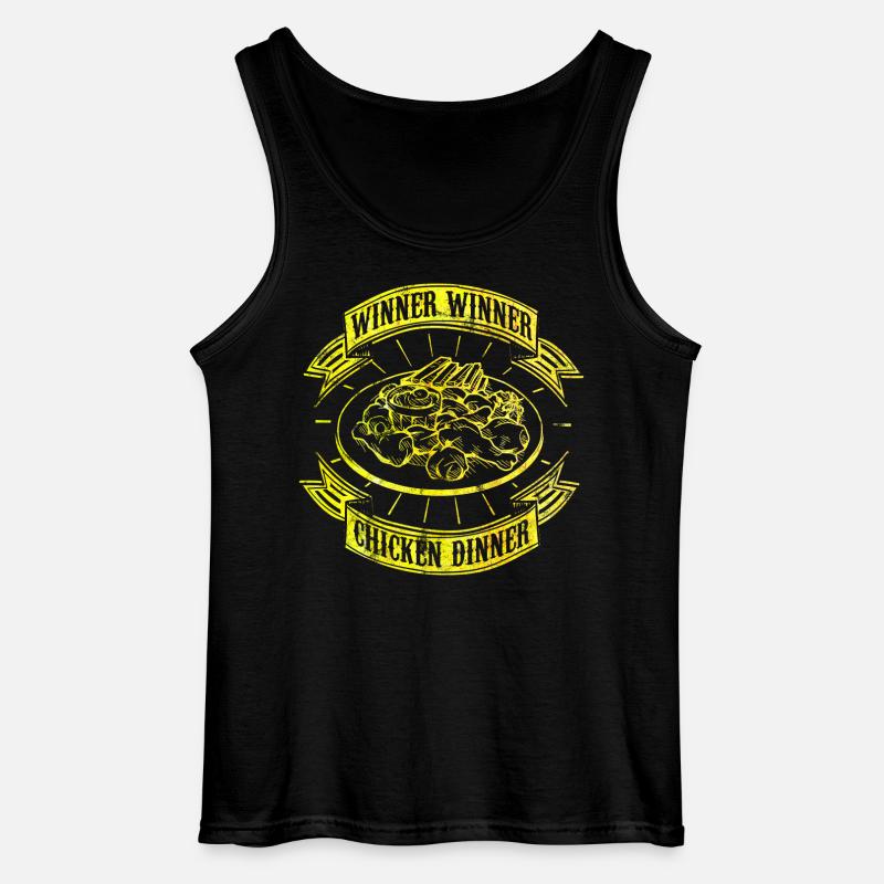 playerunknown's battlegrounds / PUBG - Gildan Men’s Tank Top - black
