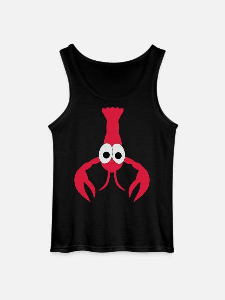 lobster - Gildan Men’s Tank Top - black
