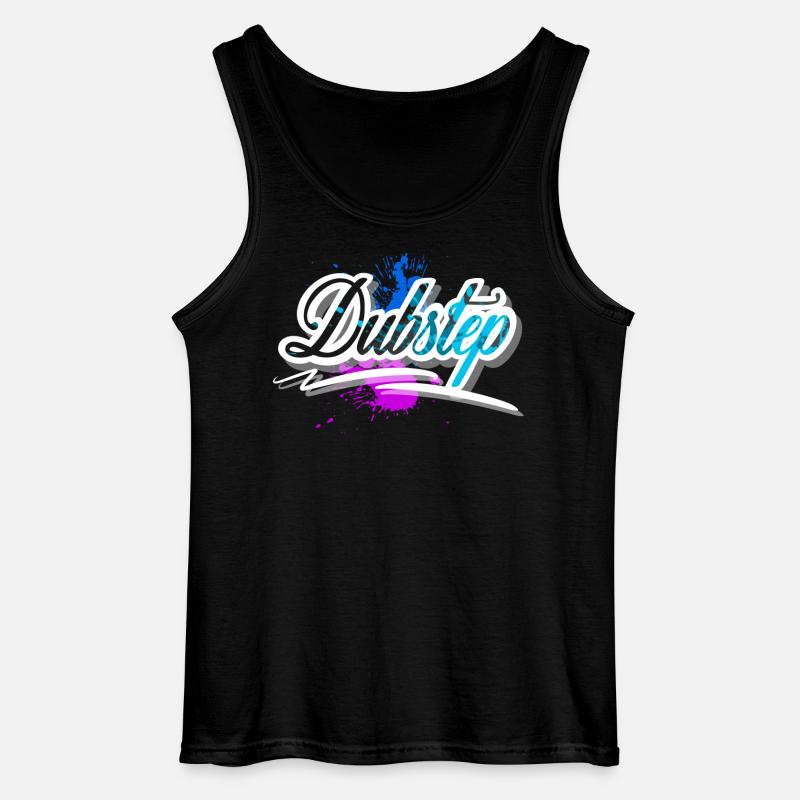 Dubstep - Gildan Männer Tank Top - Schwarz