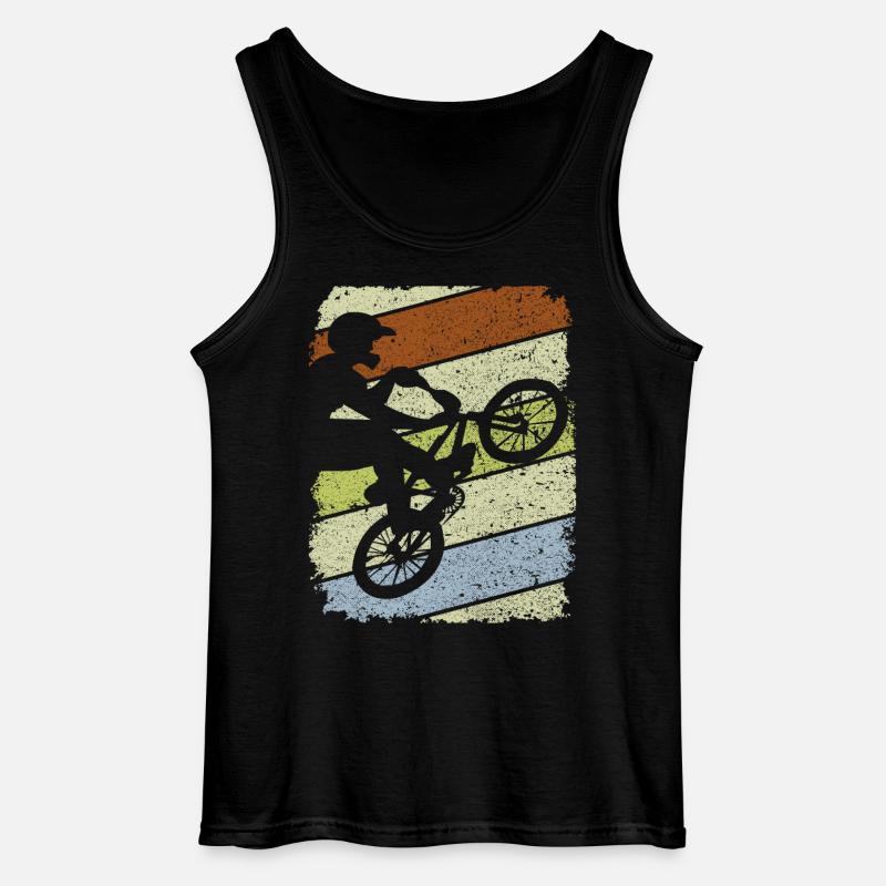 BMX - BMX Geschenkidee - BMX Rad - Gildan Männer Tank Top - Schwarz