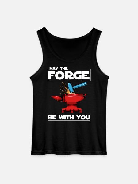 Forge Force Mashup - Gildan Men’s Tank Top - black