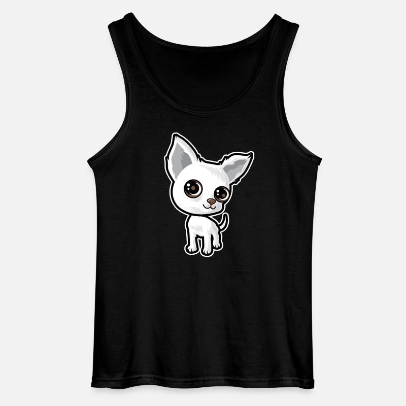 Welpe - Gildan Männer Tank Top - Schwarz