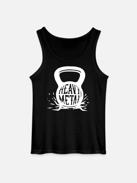 Heavy metal - Gildan Men’s Tank Top - black