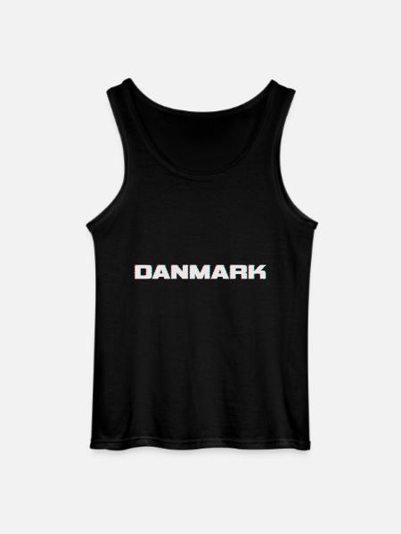 Denmark Denmark - Gildan Men’s Tank Top - black