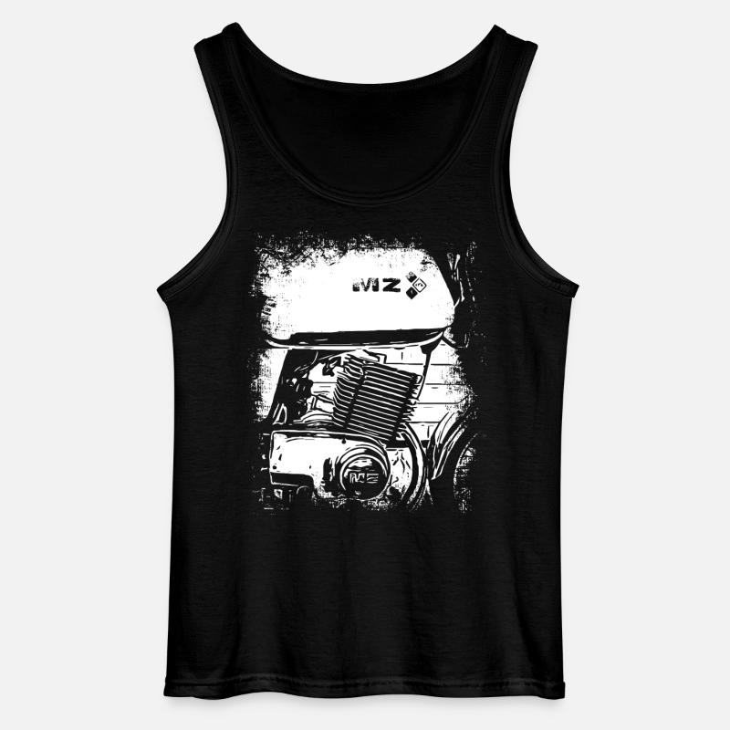 MZ ETZ 250 | Motorrad - Gildan Männer Tank Top - Schwarz