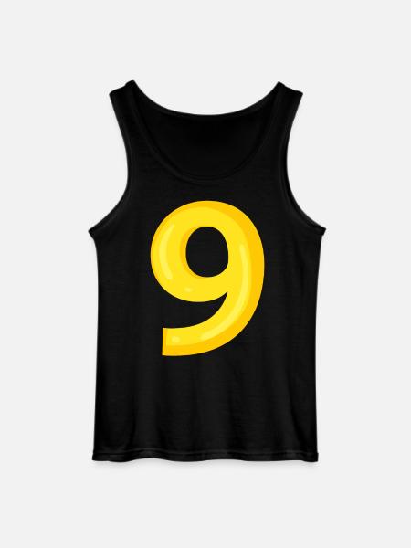 9 yellow - Gildan Men’s Tank Top - black