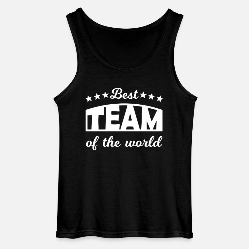 Team - Gildan Männer Tank Top - Schwarz