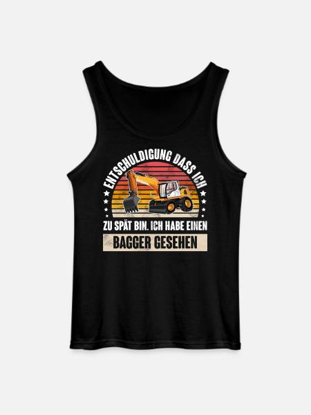Bagger - Gildan Männer Tank Top - Schwarz