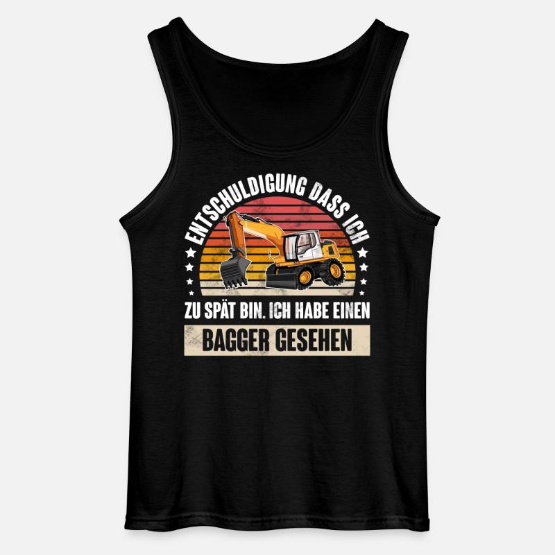 Bagger - Gildan Männer Tank Top - Schwarz