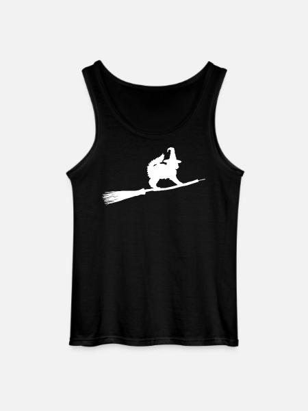 Cat Witch - Gildan Men’s Tank Top - black