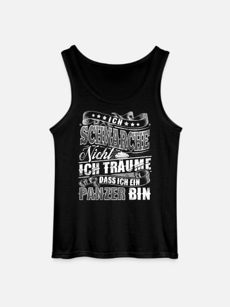 Panzer - Gildan Männer Tank Top - Schwarz