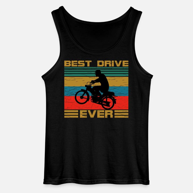Zweitakter Retro - Gildan Männer Tank Top - Schwarz