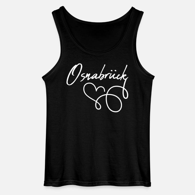 Osnabrück - Gildan Männer Tank Top - Schwarz
