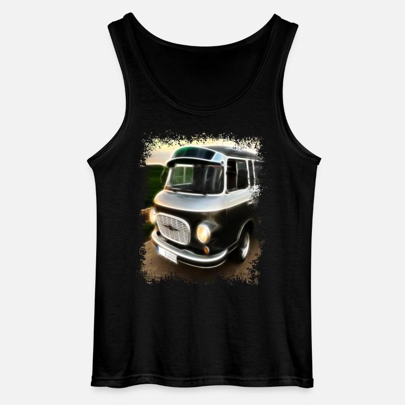 Barkas - Gildan Männer Tank Top - Schwarz