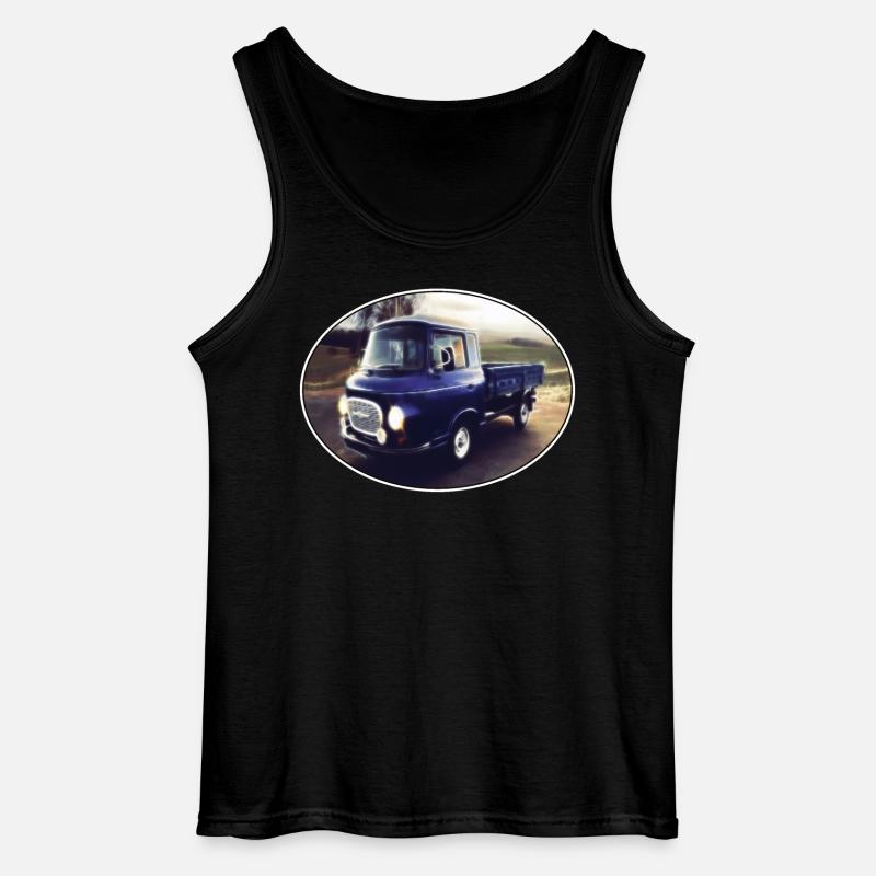 Barkas B1000 - Gildan Männer Tank Top - Schwarz