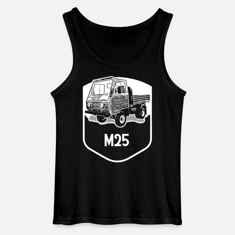 Multicar M25 - DDR - Klassiker - Gildan Männer Tank Top - Schwarz