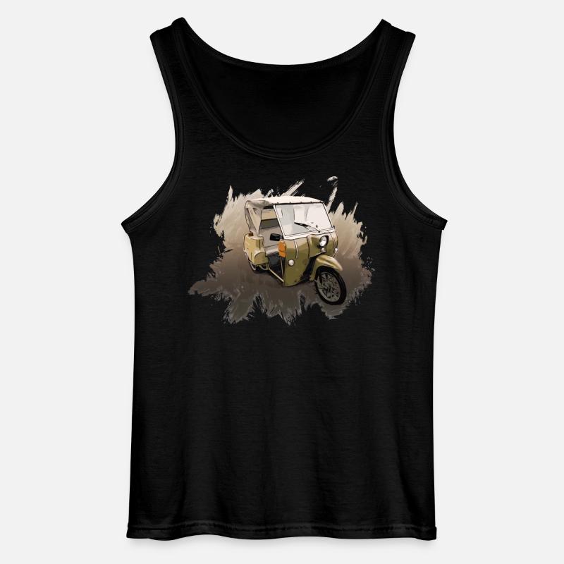 Krause Duo - Gildan Männer Tank Top - Schwarz
