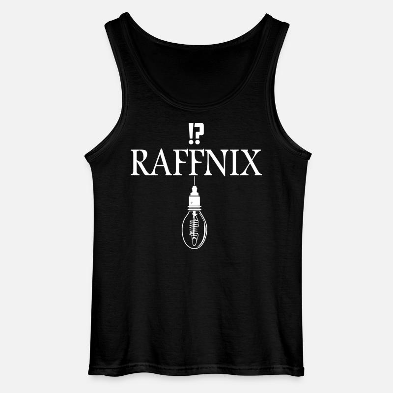 Raffnix Nerd - Gildan Männer Tank Top - Schwarz