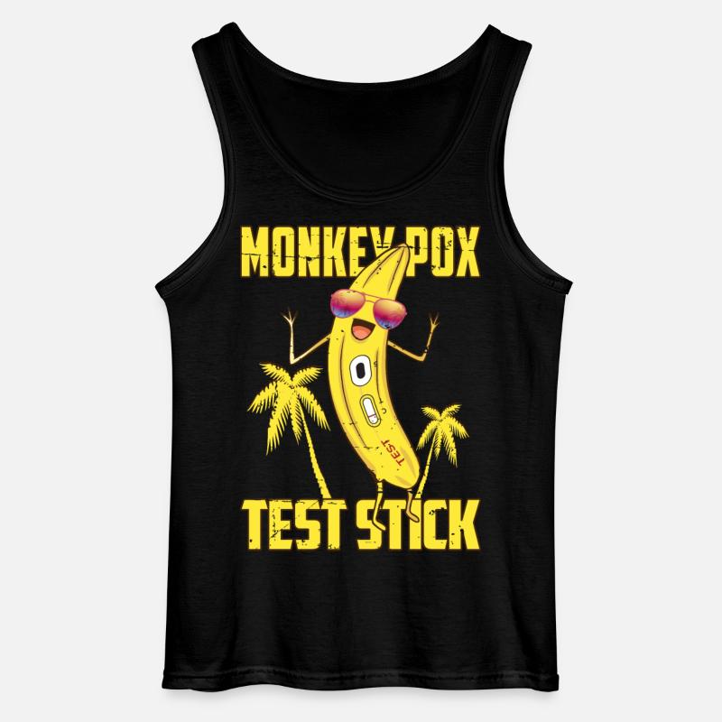Affenpocken Teststäbchen - Gildan Männer Tank Top - Schwarz