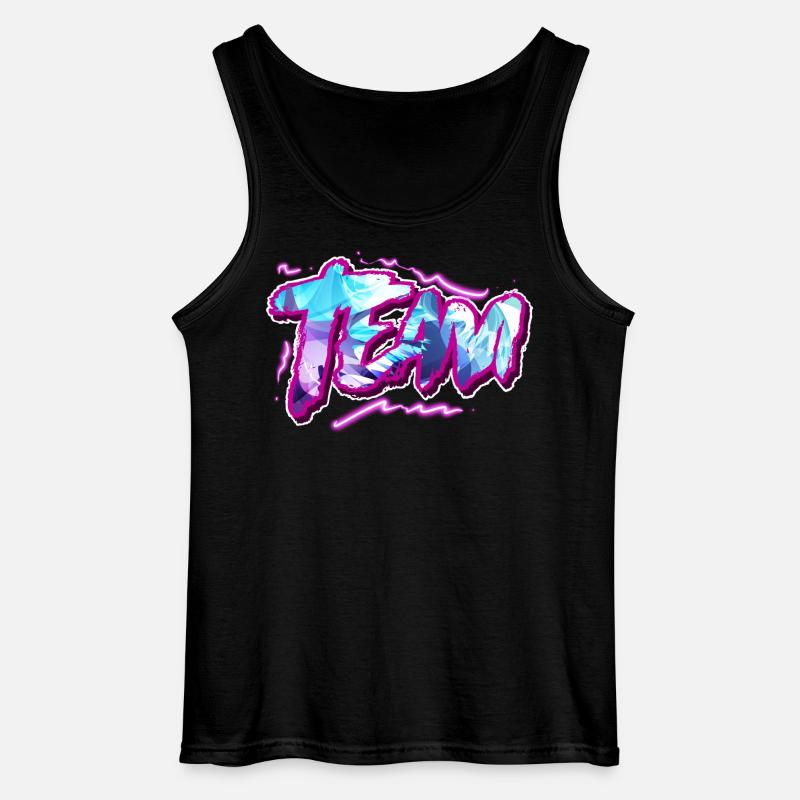 Team - Gildan Männer Tank Top - Schwarz