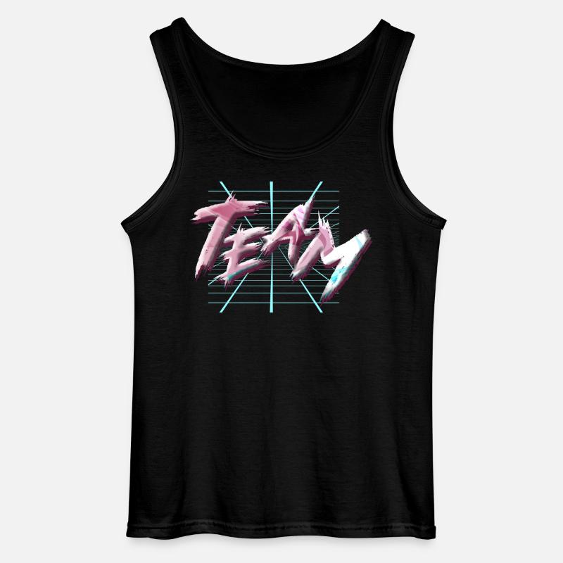 Team - Gildan Männer Tank Top - Schwarz