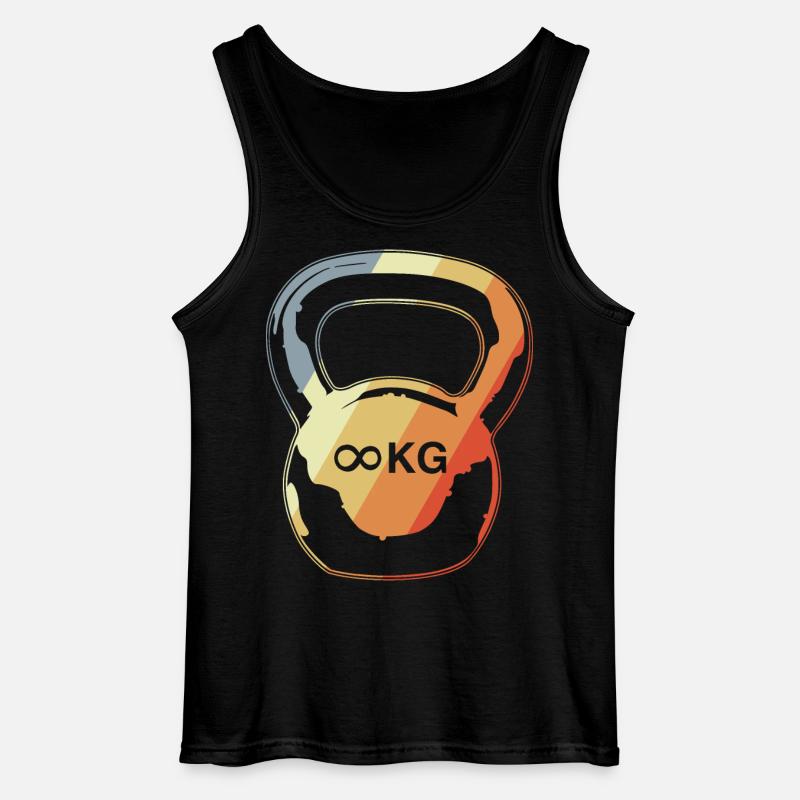Kugelhantel - Gildan Männer Tank Top - Schwarz