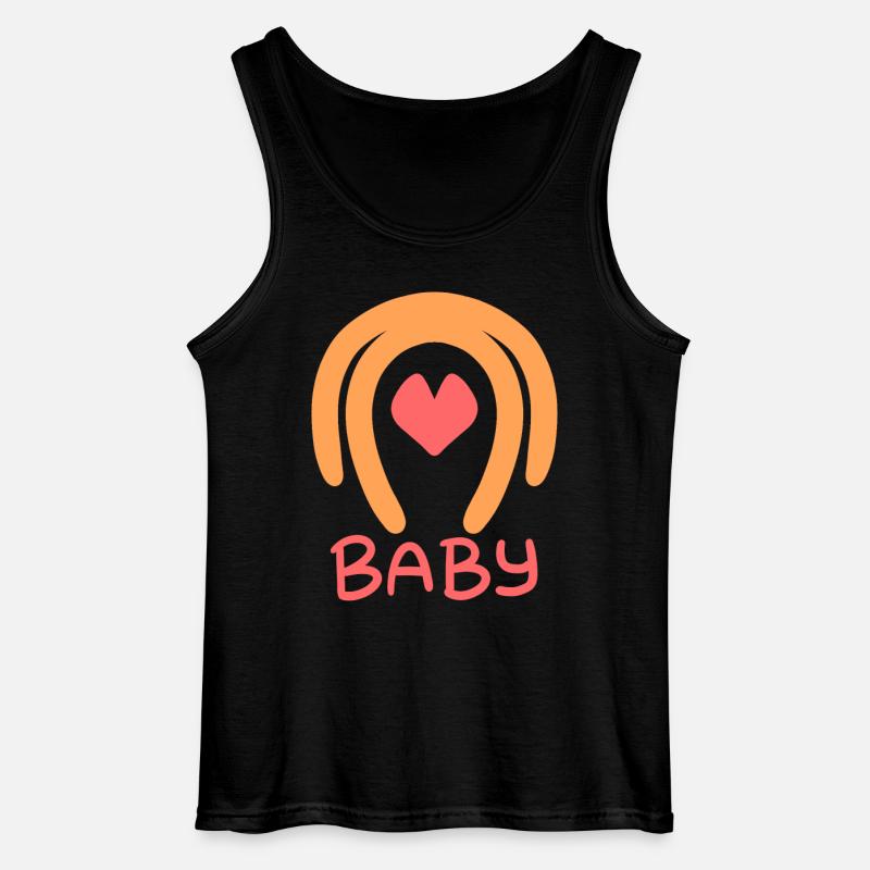 Bébé - Débardeur Gildan Homme - noir