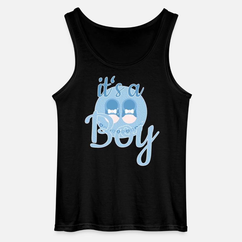 Baby Boy Geschenk - Gildan Männer Tank Top - Schwarz