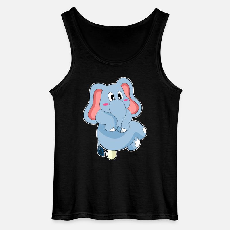 Oeuf d’éléphant - Débardeur Gildan Homme - noir