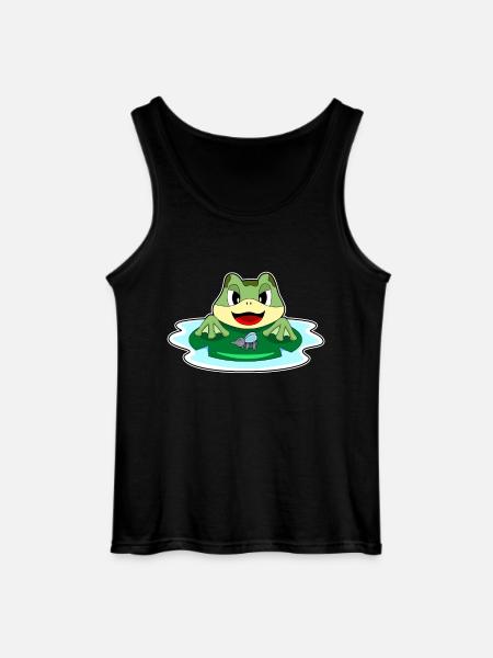 Frog fly - Gildan Men’s Tank Top - black