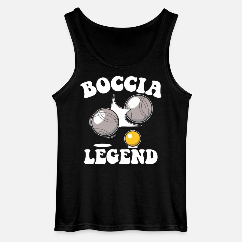 Boccia giocatore Boccia e accessori Boccia - Canotta da uomo Gildan - nero