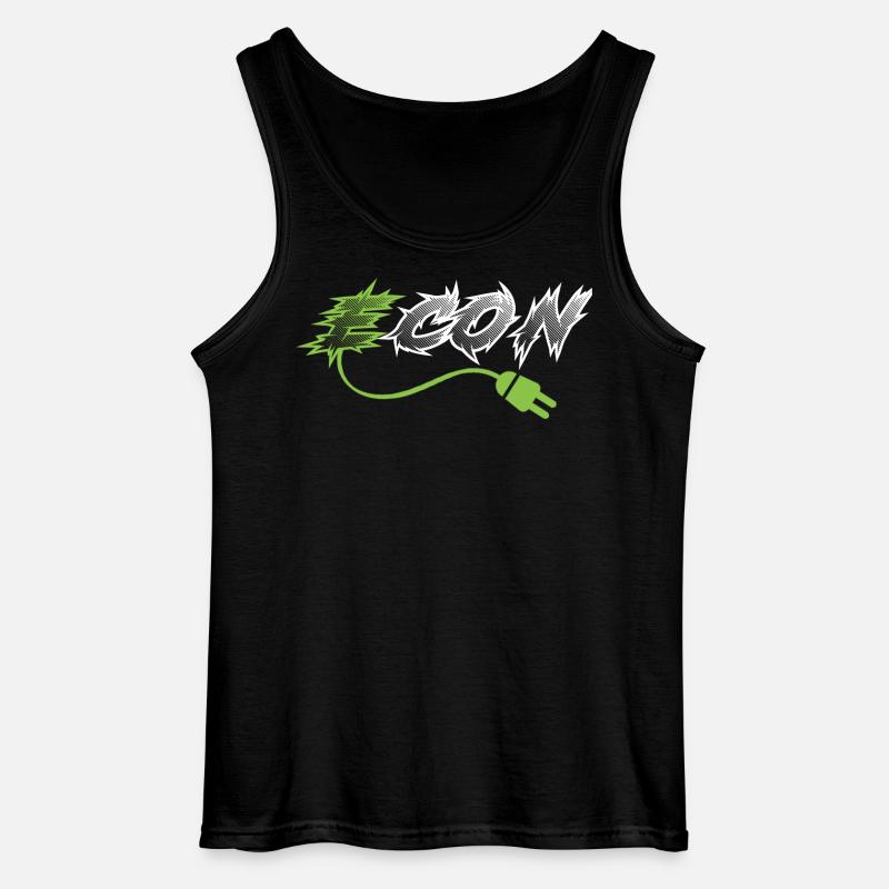 ICON ECON - Gildan Männer Tank Top - Schwarz